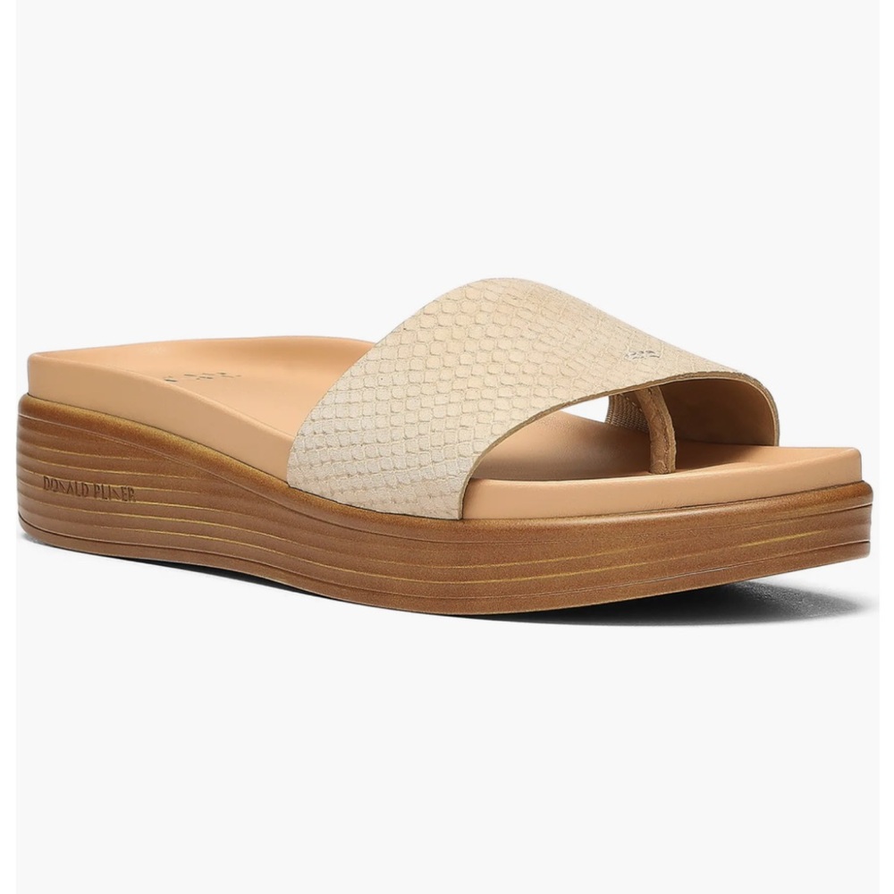 Donald Pliner Fiji Suede Slide Sandals size 8.5